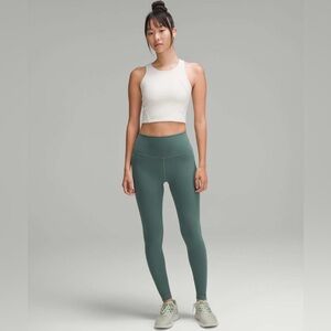 Lululemon Wunder Train High-Rise Tight / Leggings 28” Size 4 Medium Forest